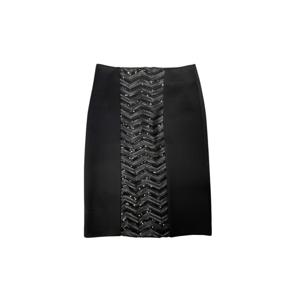 Sequin Pencil Skirt New Years Holiday Work Career